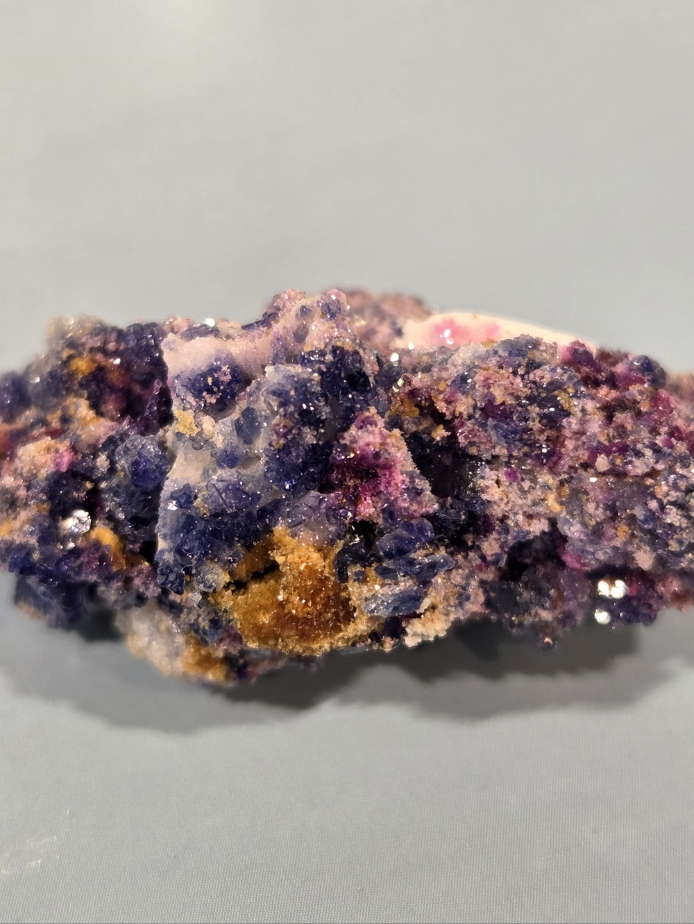 Lab Grown/ Flame Fusion Ruby & Sapphire Phlogopite Corundum Gemstone (73 ct)
